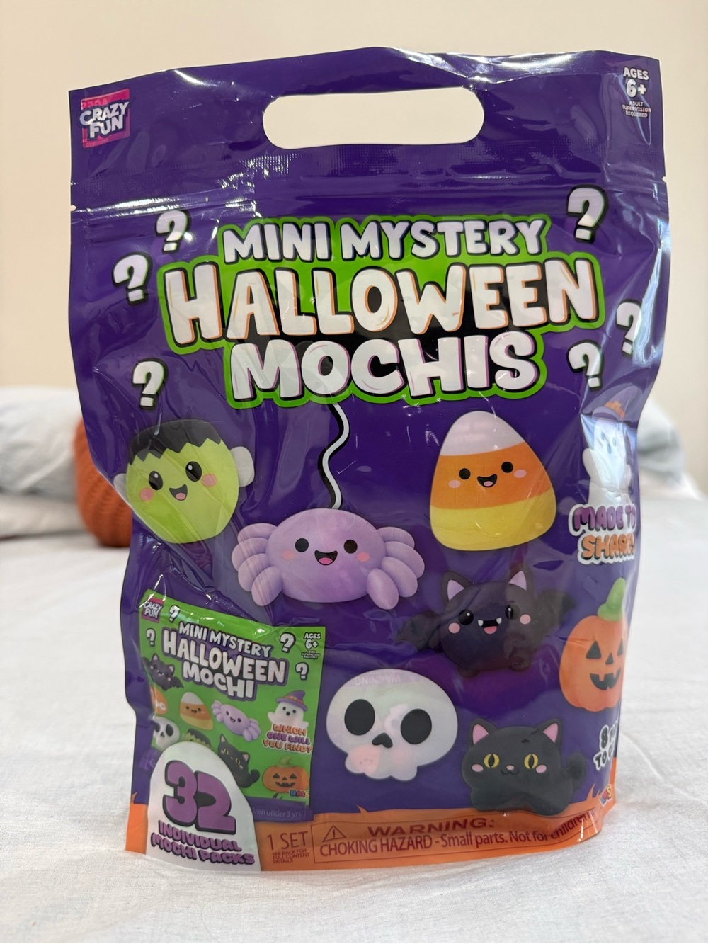 Mini Mystery Halloween Mochis - Purple Surprise Collectible Toy